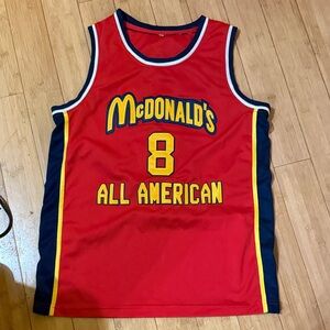 McDonald's All American Red Basketball Jersey Bryant